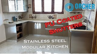 Orcher Stainless Steel Modular Kitchen 5 [upl. by Col]