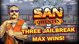 San Quentin Slot MAX WINS 🔥 3 Players hit the 150000x JACKPOT NOLIMIT CITY [upl. by Chitkara]