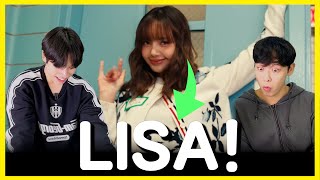 Korean react LISA forms a New Girl Group 😱😍 [upl. by Carlock360]