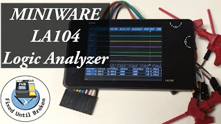 Miniware Logic Analyzer LA104 Review [upl. by Eudoxia382]