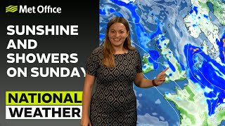 05082023 – Storm Antoni clearing away– Evening Weather Forecast UK – Met Office Weather [upl. by Oicinoid489]