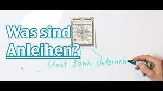 Was sind Anleihen Einfache Anleihen Erklärung  AktienmitKopfde [upl. by Elsworth]