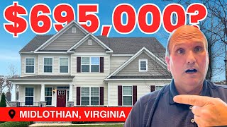 Discover MIDLOTHIAN Virginia  Pristine HOMES For SALE in RICHMOND Virginia🏡 [upl. by Endo967]