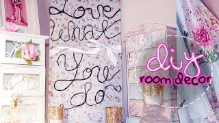 DIY Room Decor ✿ Easy Custom Quote Canvas Art [upl. by Adigun]