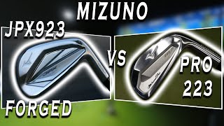 Mizuno JPX923 Forged vs Pro 223 Which one is the BETTER Choice [upl. by Aerdna]