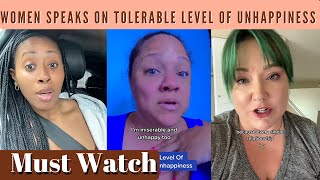 Women Are Speaking Up About Tolerable Level Of Permanent Unhappiness  Must Watch For Every Lady [upl. by Siuqramed]