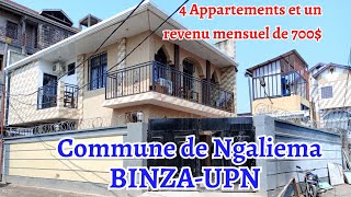 👉 BINZAUPN NON LOIN DU MACADAME DANS LA COMMUNE DE NGALIEMA AVEC 4 APPARTEMENTS HABITABLES [upl. by Cressy]