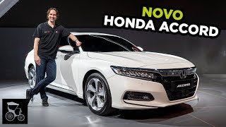 😲Agora é oficial Novo Honda Accord com motor turbo do Civic Type R chega com muitas surpresas [upl. by Abita]