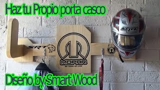 Como hacer un Porta casco para moto 100 ORIGINAL Paso a paso [upl. by Burny]