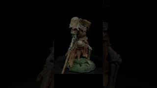 Warhammer Fantasy Miniature Krell Chaos Champion Undead warhammer shorts [upl. by Ronni368]