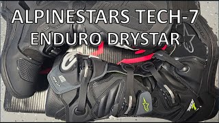 Alpinestar Tech 7 Enduro Drystar Unboxing [upl. by Barnett529]