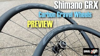 Shimano GRX Carbon Gravel Wheels Preview [upl. by Christean]