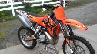 1998 KTM 250 SX [upl. by Eliezer]