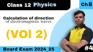 Electromagnetic waves  CALCULATION OF ELECTROMAGNETIC WAVES  class 12  physics [upl. by Harriot]