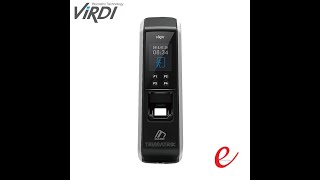 Virdi biometric attendance machine configuration [upl. by Rolando288]