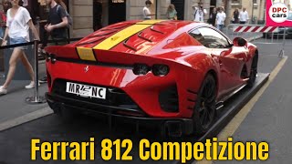 Ferrari 812 Competizione at MIMO Motor Show 2022 [upl. by Declan716]