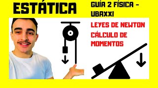 ESTÁTICA  Guía 2 FÍSICA 03 UBA XXI CBC  🤯 [upl. by Naillimixam]