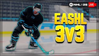 🔴LIVE  NHL 25 EASHL 3V3  Grind to Div 1 [upl. by Little]