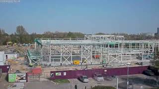 Rivermead Leisure Centre from demolition to build [upl. by Esinehc9]