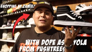 Shopping at Zumiez with Dope as Yola from Push Trees [upl. by Holli]