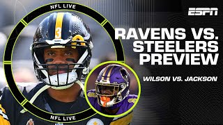 Russell Wilson vs Lamar Jackson  Will Caleb Williams improve in Week 11  NFL Live [upl. by Irfan]