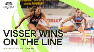 Nadine Visser grabs big win in Torun  World Indoor Tour 2024 [upl. by Ena955]