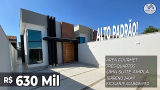 CASA MARAVILHOSA EM ITAIPUAÇU MARICÁ À VENDA  R 630 MIL [upl. by Norvol]