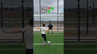 Blindfolded Penalties vs My Girlfriend 🤣 [upl. by Pritchett]