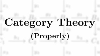 A Sensible Introduction to Category Theory [upl. by Cogswell]