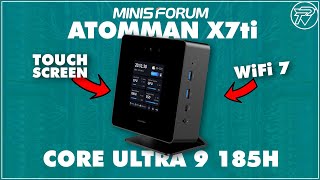 Minisforum AtomMan X7 Ti Mini PC Unboxing amp Review [upl. by Leahcar]