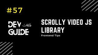 Scrolly Video JS Library 🔻 [upl. by Annola]