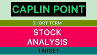 CAPLIN POINT LABOTAORIES SHARE ANALYSIS BIG UPDATE STOCK HIGH RETURN STOCK🔰SHORT TERM TARGET 28124 [upl. by Orsay]