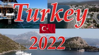 Fethiye 4K  Turkey Summer 2022  Oludeniz Hisaronu Calis Beach Kayakoy Garcia Resort and Spa [upl. by Kolosick30]