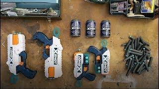 XShot Kickback and Reflex 6 Pack  Not NERF Blasters  High Value and Performance Pack from ZURU [upl. by Langer610]