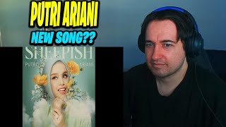 Putri Ariani NEW SONG Sheepish Preview Reaction [upl. by Ardnasella]