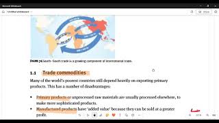 Geography Grade 11 Trade and development [upl. by Ysus]