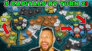 3 Capitals Turn 2 Is INSANITY [upl. by Ahsitil]