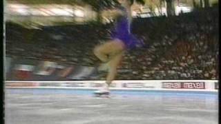 Midori Ito 伊藤 みどり JPN  1991 Worlds Ladies Original Program [upl. by Geordie90]