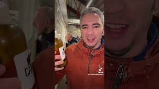 Beer review at Barnsley away stockportcounty barnsleyfc football englishfootballclub [upl. by Barnet]