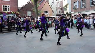 Mortimers Morris dance Horwich in York 2019 [upl. by Plossl]