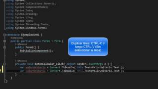 Programas tipo Windows Forms Vs programas WPF [upl. by Lambard]