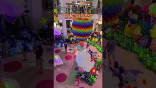 Disney Themed Balloon exhibition at Imperial mall Miri Sarawak [upl. by Gilemette]