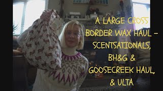 BORDER CROSSING HAUL SCENTSATIONALS BHampG WAX MELTS SPRING SCENTS ULTA amp GOOSECREEK HAUL🍁🚗🚗🚗🚗🍁 [upl. by Jt]