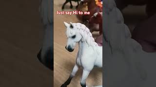 Just say Hi 👋 schleich schleichsuomi schleichhorseclub [upl. by Acceber844]