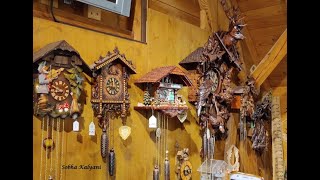 Cuckoo Clock Factory Drubba Black Forest Germany  Switzerland Trip Visit to Cuckoo Clock Factory [upl. by Fiedling193]