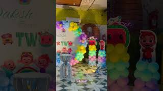 quotMagical Cocomelon Balloon Theme Birthday Decoration  Perfect Party Ideas for Kidsquot [upl. by Nickolai]