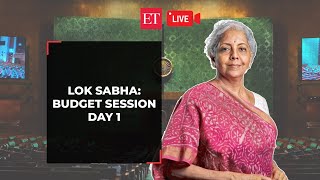 Lok Sabha Budget Session Day 1  Tabling of Economic Survey 2324 by FM Nirmala Sitharaman  Live [upl. by Llehsal578]