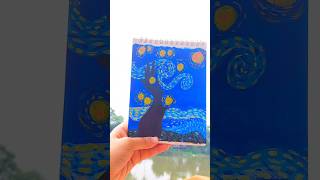 Van gogh ✨☀️🌠 youtubeshorts shorts starrynights [upl. by Freyah]