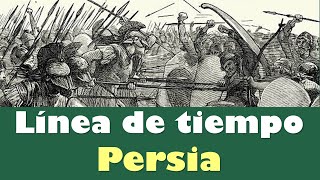 Línea de tiempo cultura persa⭐aulamedia Historia [upl. by Laspisa]