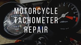 Motorcycle tachometer repair [upl. by Enitsud]